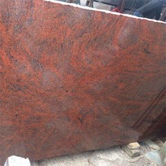 Multicolor red granite